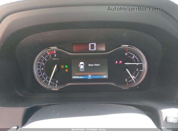 5FPYK2F69HB007621 2017 HONDA RIDGELINE Gray უკანა სავარძლების ხედი