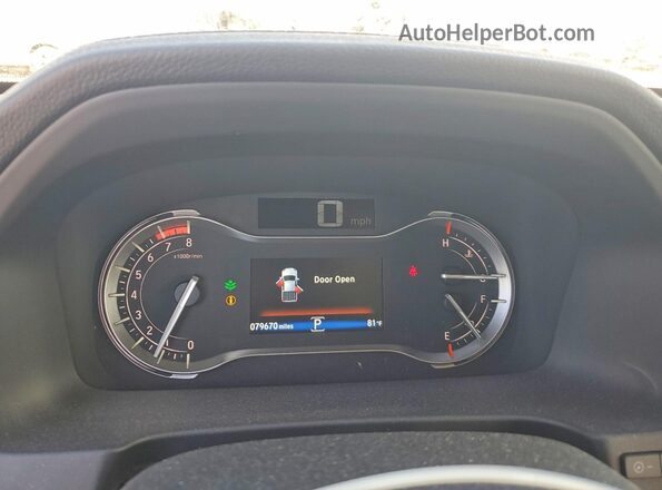 5FPYK2F6XHB010530 2017 HONDA RIDGELINE Silver Widok zestawu wskaźników
