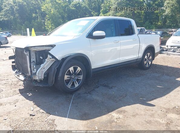 5FPYK2F6XHB011127 2017 HONDA RIDGELINE White Առջևի ձախ երեք քառորդ տեսարան