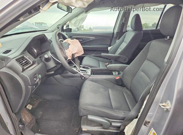 5FPYK3F10KB001773 2019 HONDA RIDGELINE Silver Front interior view