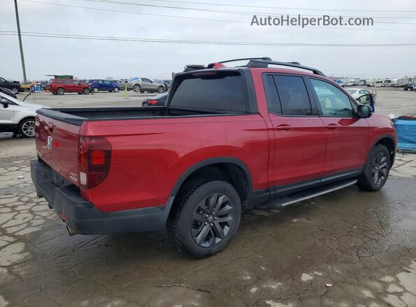 5FPYK3F10MB005437 2021 HONDA RIDGELINE Maroon Հետևի աջ