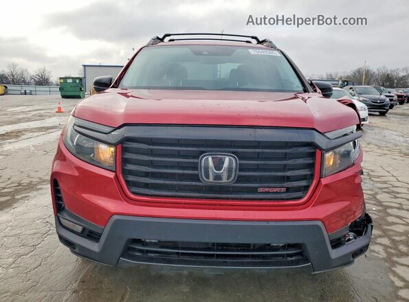 5FPYK3F10MB005437 2021 HONDA RIDGELINE Maroon Դիմացի տեսք