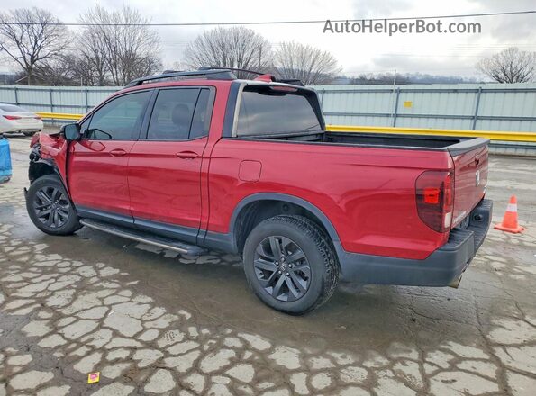 5FPYK3F10MB005437 2021 HONDA RIDGELINE Maroon Հետևի ձախ