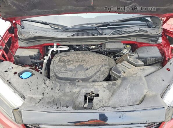 5FPYK3F10MB005437 2021 HONDA RIDGELINE Maroon Շարժիչի բաժամունքի տեսք
