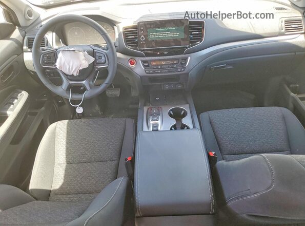 5FPYK3F10TB028036 2026 HONDA RIDGELINE Silver Dashboard view