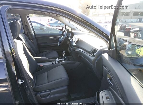 5FPYK3F11HB007641 2017 HONDA RIDGELINE Black წინა სალონის ხედი