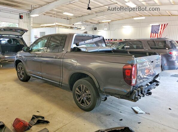 5FPYK3F13LB020805 2020 HONDA RIDGELINE Gray Trasero izquierdo
