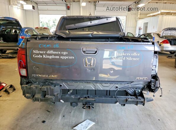 5FPYK3F13LB020805 2020 HONDA RIDGELINE Gray Vista trasera