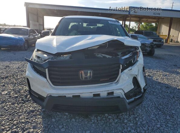 5FPYK3F14MB014450 2021 HONDA RIDGELINE White Դիմացի տեսք
