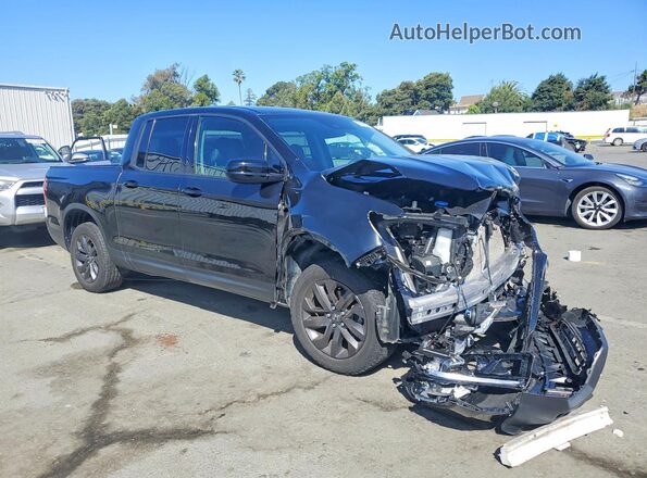 5FPYK3F14PB061191 2023 HONDA RIDGELINE Black Front right