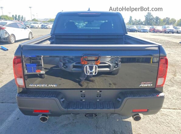 5FPYK3F14PB061191 2023 HONDA RIDGELINE Black Rear view