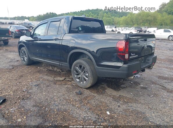 5FPYK3F15PB049163 2023 HONDA RIDGELINE Black Задня ліва чверть