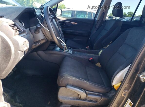 5FPYK3F16HB017128 2017 HONDA RIDGELINE Black Vista interior delantera