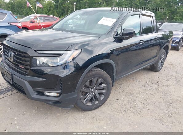 5FPYK3F16MB018208 2021 HONDA RIDGELINE Черный Передняя левая четверть
