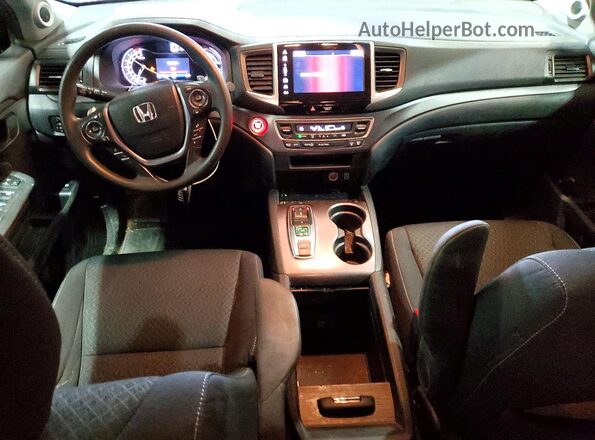 5FPYK3F17LB030575 2020 HONDA RIDGELINE Black Dashboard view