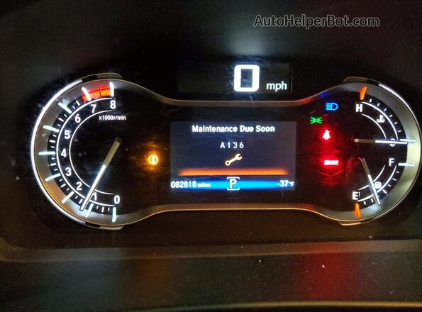 5FPYK3F17LB030575 2020 HONDA RIDGELINE Black Instrument cluster view