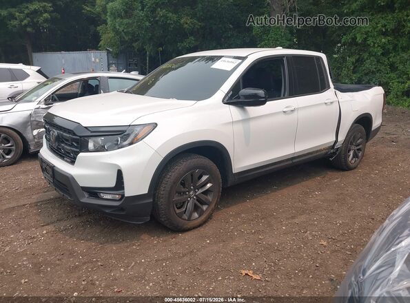 5FPYK3F17SB011801 2025 HONDA RIDGELINE White Front left