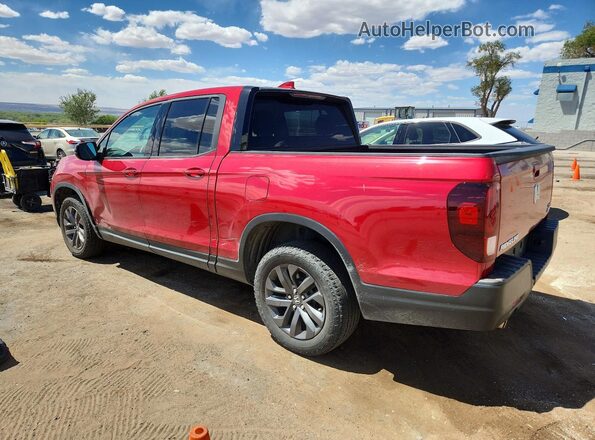 5FPYK3F18MB017450 2021 HONDA RIDGELINE Red Rear left