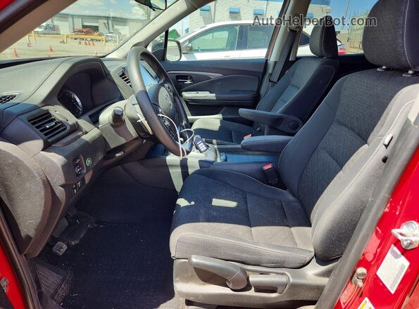 5FPYK3F18MB017450 2021 HONDA RIDGELINE Red Front interior view