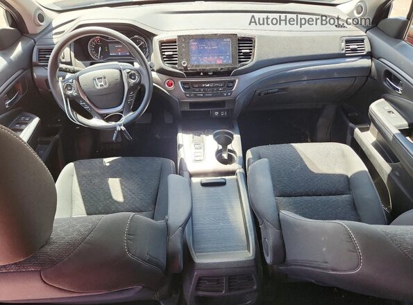 5FPYK3F18MB017450 2021 HONDA RIDGELINE Red Dashboard view