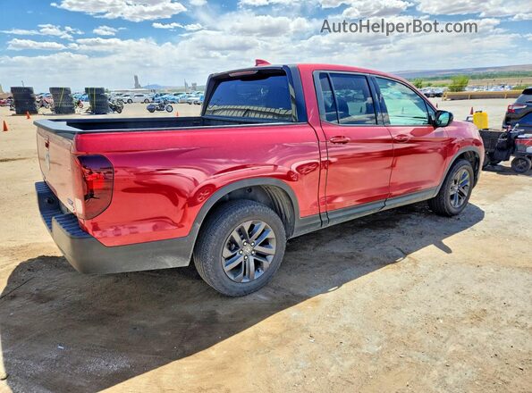 5FPYK3F18MB017450 2021 HONDA RIDGELINE Red Rear right