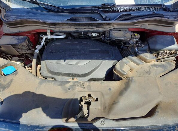 5FPYK3F18MB017450 2021 HONDA RIDGELINE Red Rear interior view