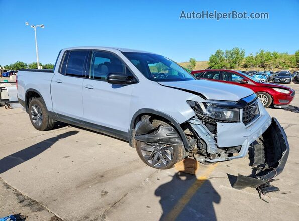 5FPYK3F18PB067947 2023 HONDA RIDGELINE Blue Przód prawy