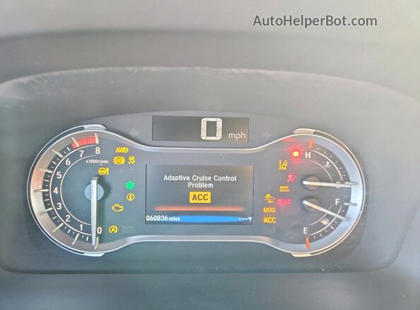 5FPYK3F18PB067947 2023 HONDA RIDGELINE Blue Widok zestawu wskaźników