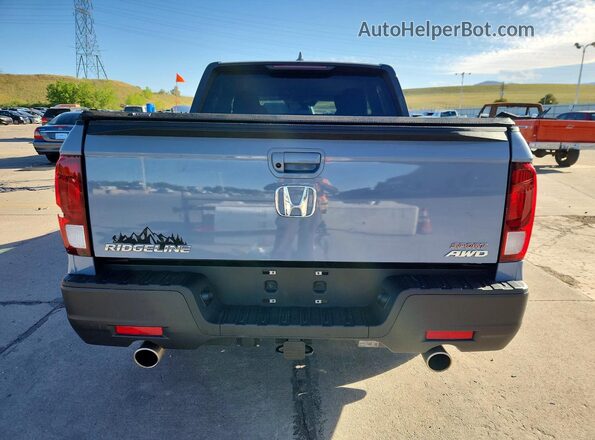 5FPYK3F18PB067947 2023 HONDA RIDGELINE Blue Widok z tyłu
