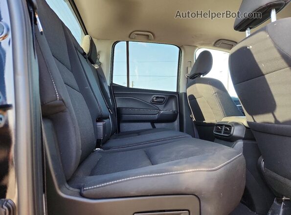 5FPYK3F18SB035024 2025 HONDA RIDGELINE Black Vista de los asientos traseros