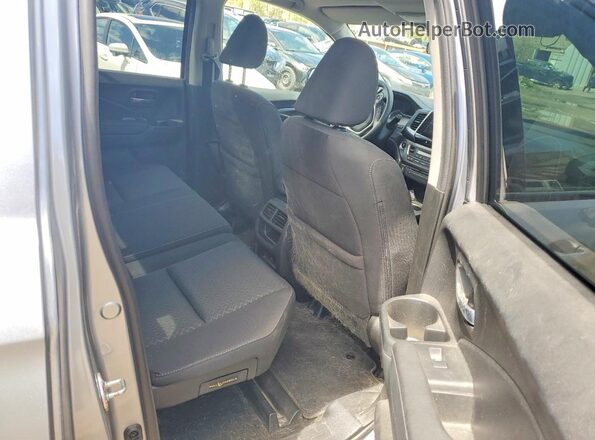 5FPYK3F1XKB502718 2019 HONDA RIDGELINE Gray Սալոնի հետևի տեսք