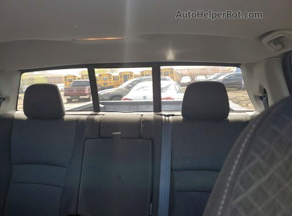 5FPYK3F1XKB502718 2019 HONDA RIDGELINE Gray Հետևի նստատեղերի տեսք