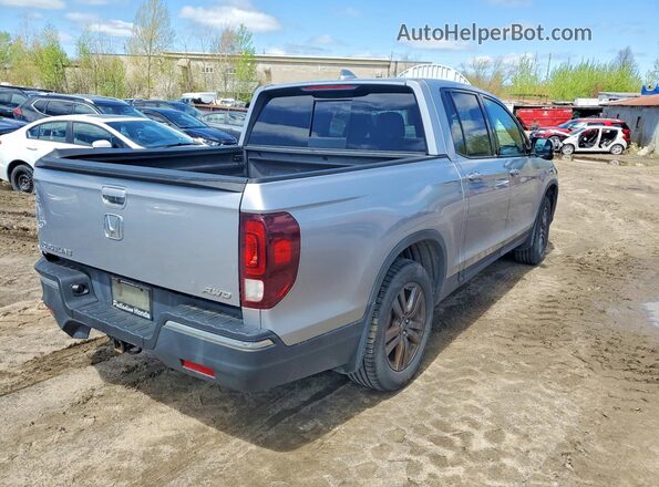 5FPYK3F1XKB502718 2019 HONDA RIDGELINE Gray Հետևի աջ