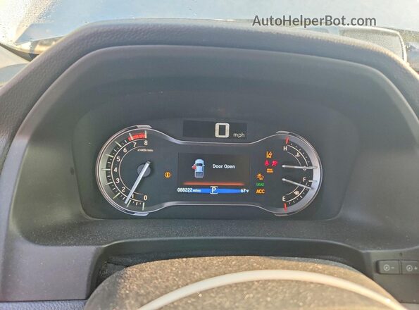 5FPYK3F1XLB018131 2020 HONDA RIDGELINE Silver Widok zestawu wskaźników