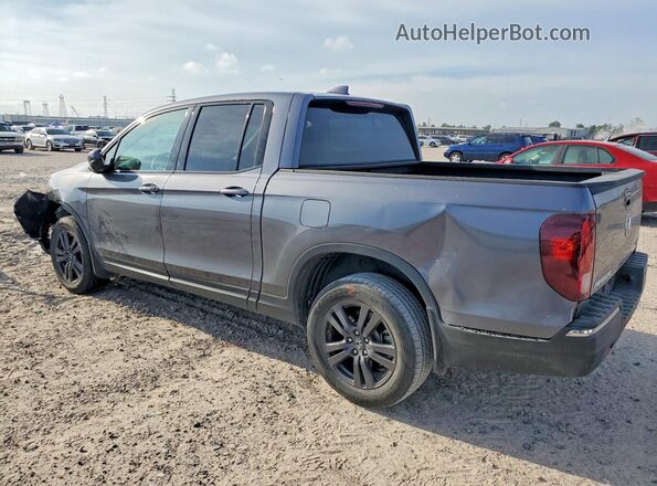 5FPYK3F1XLB018176 2020 HONDA RIDGELINE Gray Задня ліва чверть