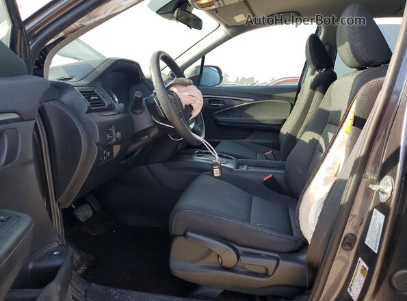 5FPYK3F1XLB018176 2020 HONDA RIDGELINE Gray Вид салону спереду