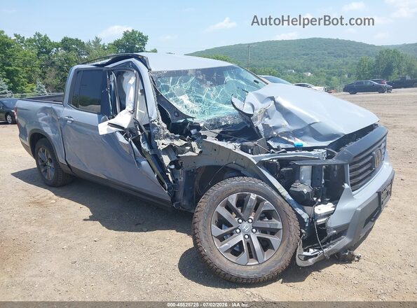 5FPYK3F1XPB059025 2023 HONDA RIDGELINE Gray Դիմացի տեսք