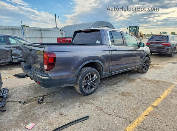 5FPYK3F20HB019188 2017 HONDA RIDGELINE Gray Հետևի աջ