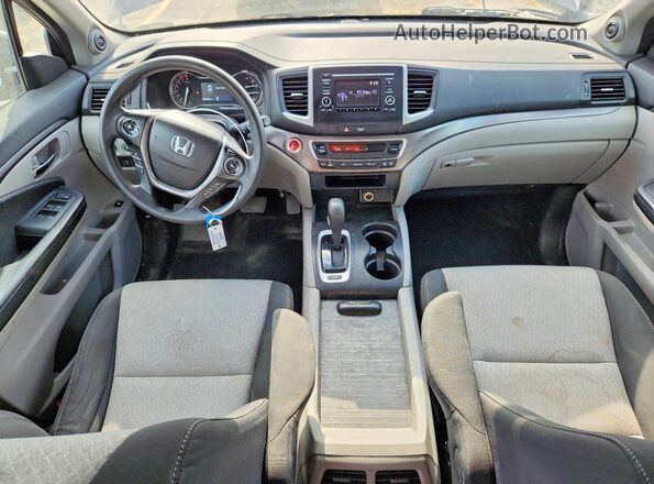 5FPYK3F20HB019188 2017 HONDA RIDGELINE Gray Առջևի վահանակի տեսք
