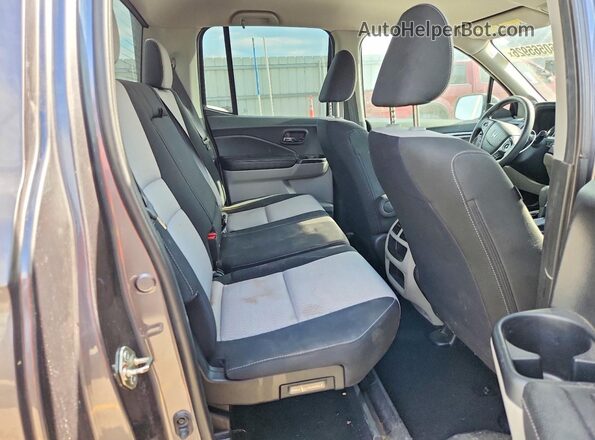 5FPYK3F20HB019188 2017 HONDA RIDGELINE Gray Հետևի նստատեղերի տեսք