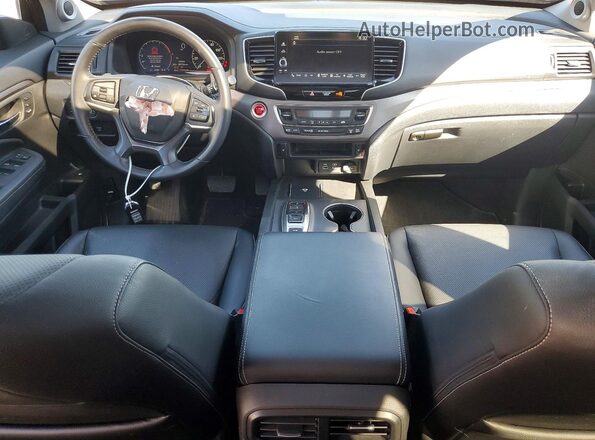 5FPYK3F43RB023030 2024 HONDA RIDGELINE Black Առջևի վահանակի տեսք