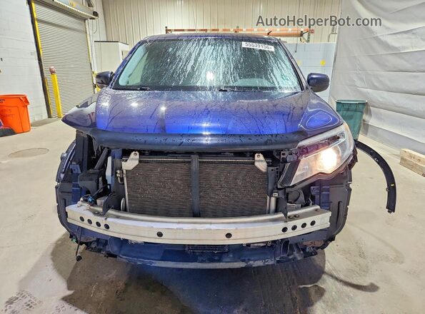 5FPYK3F46HB007502 2017 HONDA RIDGELINE Синий Вид спереди