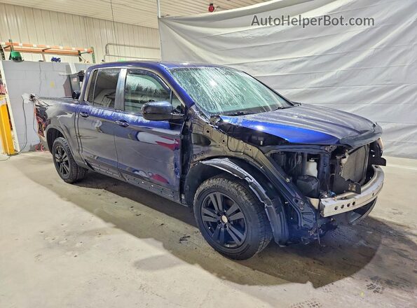 5FPYK3F46HB007502 2017 HONDA RIDGELINE Синий Передняя правая четверть