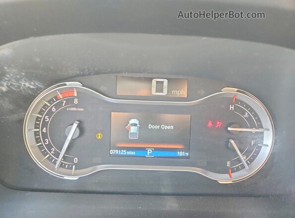 5FPYK3F50KB047445 2019 HONDA RIDGELINE Серый Вид щитка приборов