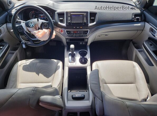 5FPYK3F50KB047445 2019 HONDA RIDGELINE Серый Вид панели приборов