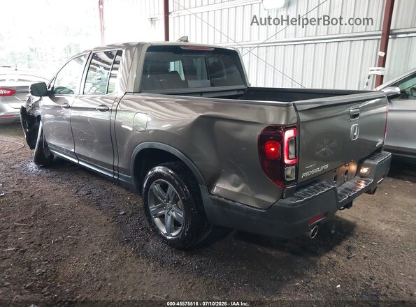 5FPYK3F50MB025366 2021 HONDA RIDGELINE Коричневый Задняя левая четверть