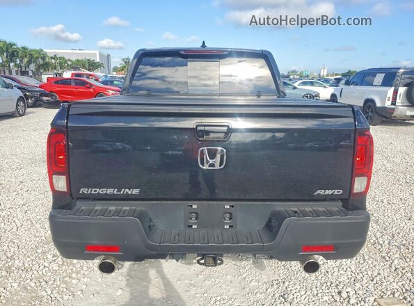 5FPYK3F50PB065791 2023 HONDA RIDGELINE Black Вид ззаду