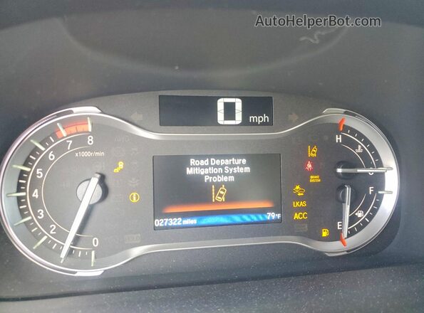 5FPYK3F50PB065791 2023 HONDA RIDGELINE Black Вид щитка приладів