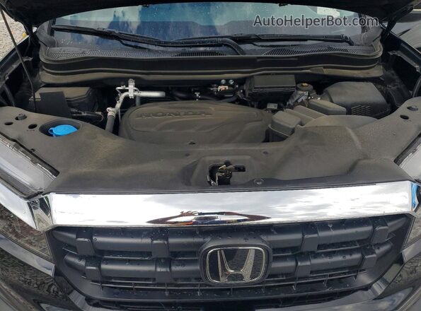5FPYK3F50SB008399 2025 HONDA RIDGELINE Black Вид задньої частини салону