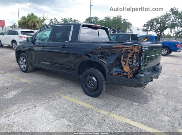 5FPYK3F50SB039913 2025 HONDA RIDGELINE Black Հետևի ձախ